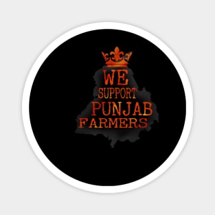 We support Punjab farmers Magnet